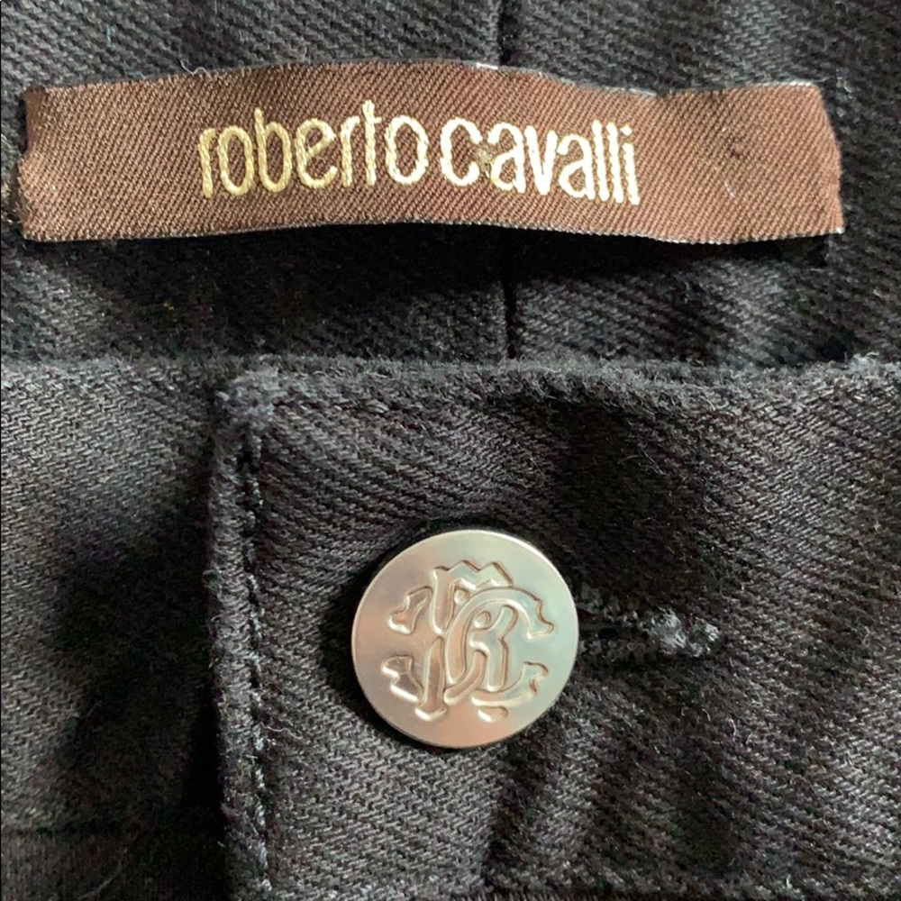 Roberto Cavalli Black Skinny Jeans